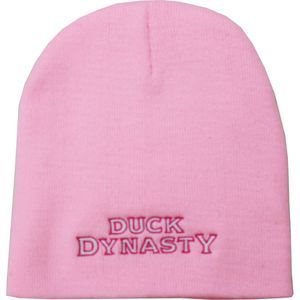 Duck Dynasty Logo Skull Cap Beanie, Pink